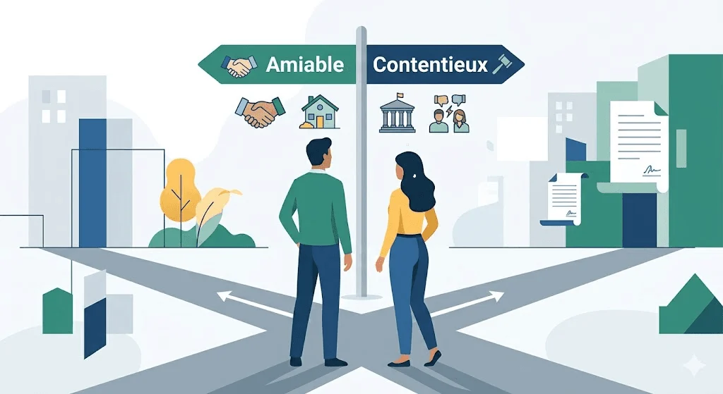 Choisir sa procédure de divorce : Amiable contre Contentieux